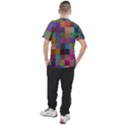 Random Colors Hexagon Men s Sport Top View2