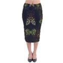 Duckies Velvet Midi Pencil Skirt View1