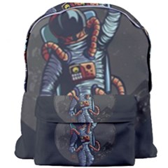 Illustration Drunk Astronaut Giant Full Print Backpack by Vaneshart