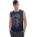 Illustration Drunk Astronaut Men s Regular Tank Top View1