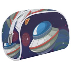 Ufo Alien Spaceship Galaxy Makeup Case (medium) by Vaneshart