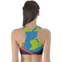 Spaceship Design Sports Bra View2