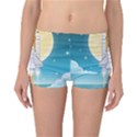 Space Exploration Illustration Reversible Boyleg Bikini Bottoms View1