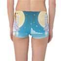 Space Exploration Illustration Reversible Boyleg Bikini Bottoms View2