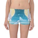 Space Exploration Illustration Reversible Boyleg Bikini Bottoms View3