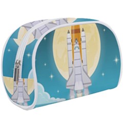 Space Exploration Illustration Makeup Case (large)