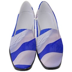 Uruguay Flags Waving Women s Classic Loafer Heels by dflcprintsclothing