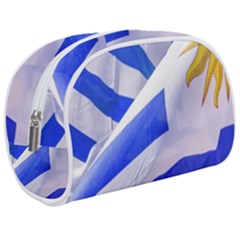 Uruguay Flags Waving Makeup Case (medium)