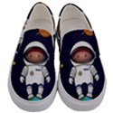 Boy Spaceman Space Rocket Ufo Planets Stars Men s Canvas Slip Ons View1