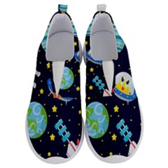 Space Seamless Pattern No Lace Lightweight Shoes by Vaneshart