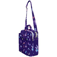 Space Seamless Pattern Crossbody Day Bag by Vaneshart