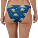 Seamless Pattern Ufo With Star Space Galaxy Background Band Bikini Bottom View2