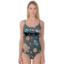 Space Seamless Pattern Camisole Leotard  View1