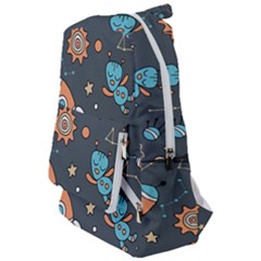 Space Seamless Pattern Travelers  Backpack by Vaneshart