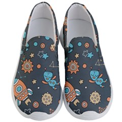 Space Seamless Pattern Men s Lightweight Slip Ons by Vaneshart