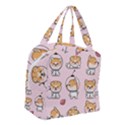 Set Kawaii Smile Japanese Dog Cartoon Boxy Hand Bag View3