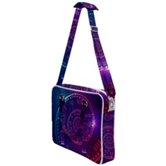 Time Machine Cross Body Office Bag by Vaneshart