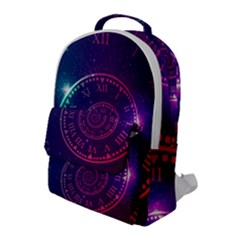 Time Machine Flap Pocket Backpack (large) by Vaneshart