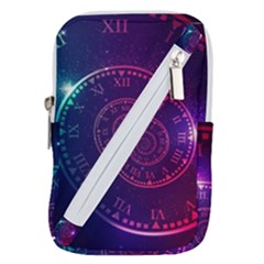 Time Machine Belt Pouch Bag (small) by Vaneshart