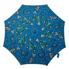 About Space Seamless Pattern Hook Handle Umbrellas (large) by Vaneshart