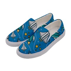 About Space Seamless Pattern Women s Canvas Slip Ons by Vaneshart