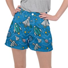 About Space Seamless Pattern Ripstop Shorts by Vaneshart