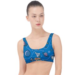 About Space Seamless Pattern The Little Details Bikini Top