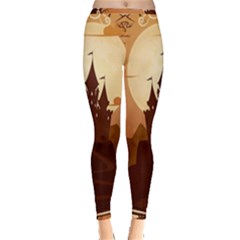 Beautiful Castle Inside Out Leggings by Vaneshart