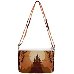 Beautiful Castle Double Gusset Crossbody Bag by Vaneshart