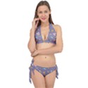 Outer Space Seamless Background Tie It Up Bikini Set View1