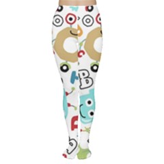 Seamless Pattern Vector With Funny Robots Cartoon Tights by Vaneshart