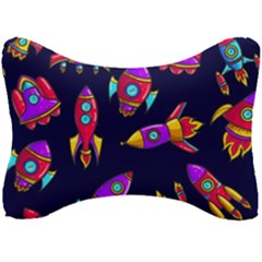 Space Patterns Seat Head Rest Cushion