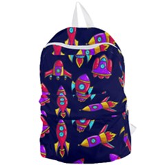 Space Patterns Foldable Lightweight Backpack by Vaneshart