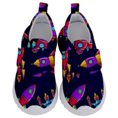 Space Patterns Kids  Velcro No Lace Shoes by Vaneshart