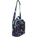 Cosmos Ufo Concept Seamless Pattern Crossbody Day Bag View2