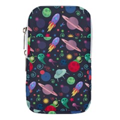 Cosmos Ufo Concept Seamless Pattern Waist Pouch (small) by Vaneshart