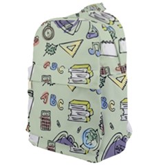 Hand Drawn Pattern School Classic Backpack by Vaneshart