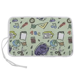 Hand Drawn Pattern School Pen Storage Case (s) by Vaneshart