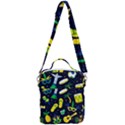 Seamless Brazilian Carnival Pattern With Musical Instruments Crossbody Day Bag View3