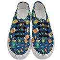 Brazil Musical Instruments Seamless Carnival Pattern Women s Classic Low Top Sneakers View1