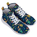 Brazil Musical Instruments Seamless Carnival Pattern Women s Lightweight High Top Sneakers View3