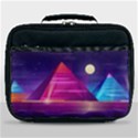 Egyptian Pyramids Night Landscape Cartoon Lunch Bag View1