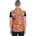 Seamless Pattern Mexican Food Hat Traditional Men s Puffer Vest View2