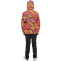 Seamless Pattern Mexican Food Hat Traditional Men s Front Pocket Pullover Windbreaker View2