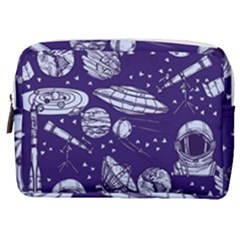 Space Sketch Seamless Pattern Make Up Pouch (medium) by Vaneshart