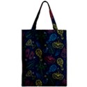 Hand Drawn Brazilian Carnival Seamless Pattern With Maracas Music Instruments Zipper Classic Tote Bag View1