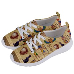 Egypt Horizontal Illustration Women s Lightweight Sports Shoes