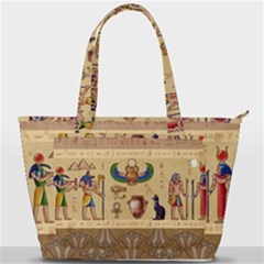 Egypt Horizontal Illustration Back Pocket Shoulder Bag  by Vaneshart