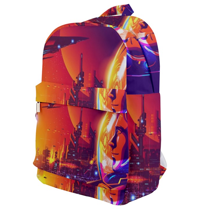 Far Future Human Colonization Classic Backpack