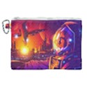 Far Future Human Colonization Canvas Cosmetic Bag (XL) View1